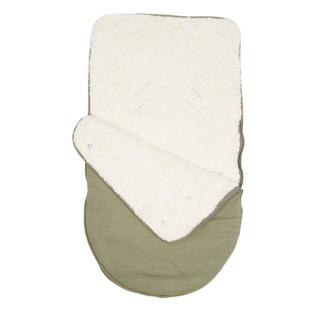 Little Dutch Voetenzak Autostoeltje 0+ Pure Olive - Little Dutch - Babywinkel - 8720168535580