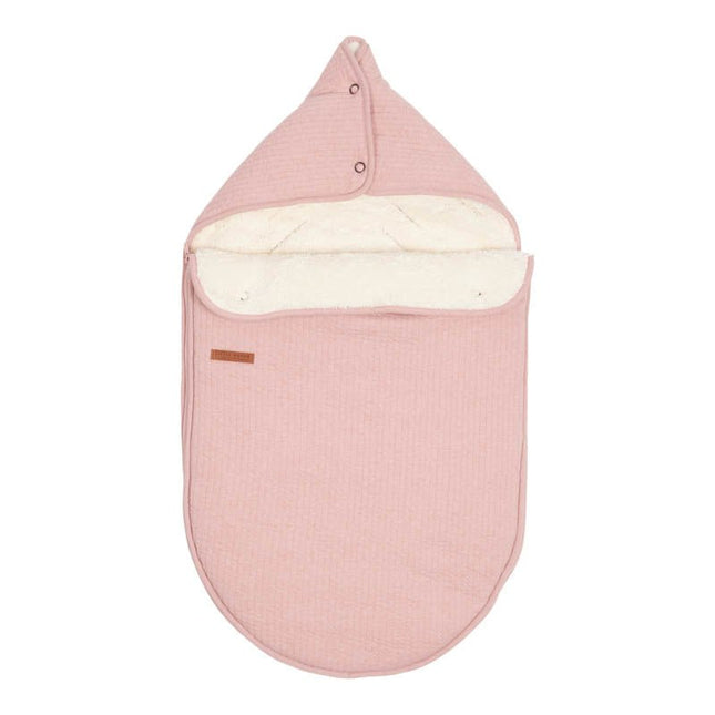 Little Dutch Voetenzak Autostoeltje 0+ Pure Pink - Little Dutch - Babywinkel - 8720168535559