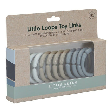 Little Dutch Wagenspanner Little Loops Speelgoedringen Blue - Little Dutch - Babywinkel - 8713291449619