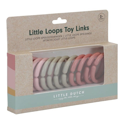Little Dutch Wagenspanner Little Loops Speelgoedringen Pink - Little Dutch - Babywinkel - 8713291449602