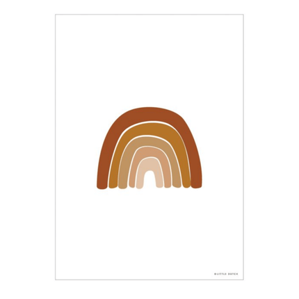 Little Dutch Wanddecoratie Poster A3 Horizon Rust - Little Dutch - Babywinkel - 8720168534170