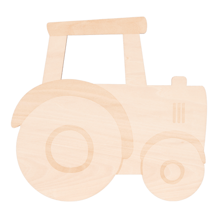 Little Dutch Wandlamp Babykamer Houten Tractor - Little Dutch - Babywinkel - 8720847024480