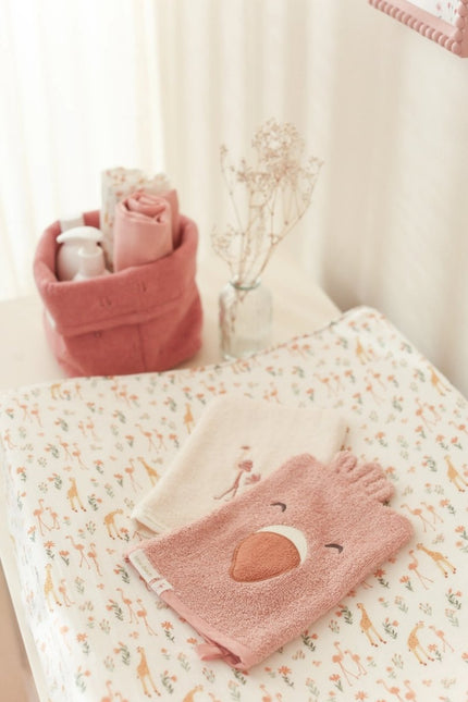 Little Dutch Washandje Flamingo 2St koop je bij Babywinkel