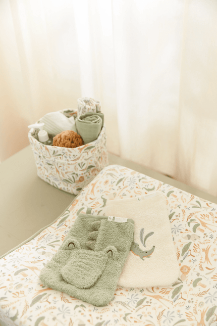 Little Dutch Washandje Krokodil 2St koop je bij Babywinkel