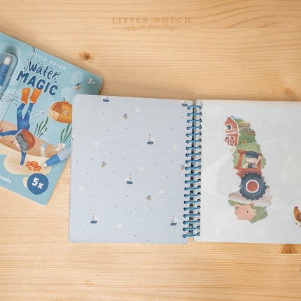 Little Dutch Water Tekenboek Jim En Friends - Little Dutch - Babywinkel - 8714274125469