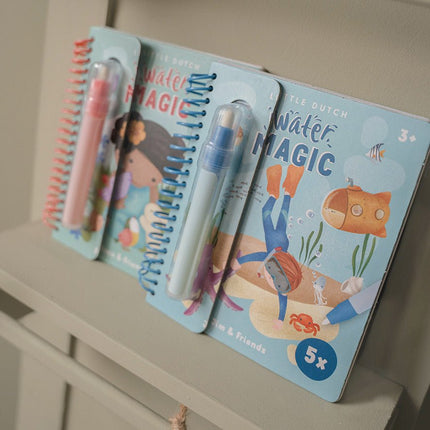 Little Dutch Water Tekenboek Jim En Friends - Little Dutch - Babywinkel - 8714274125469