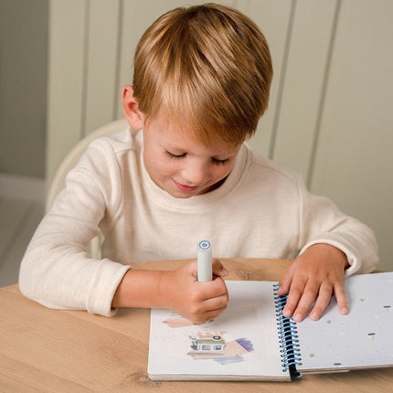 Little Dutch Water Tekenboek Jim En Friends - Little Dutch - Babywinkel - 8714274125469