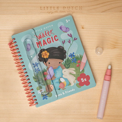 Little Dutch Water Tekenboek Rosa En Friends - Little Dutch - Babywinkel - 8714274125476