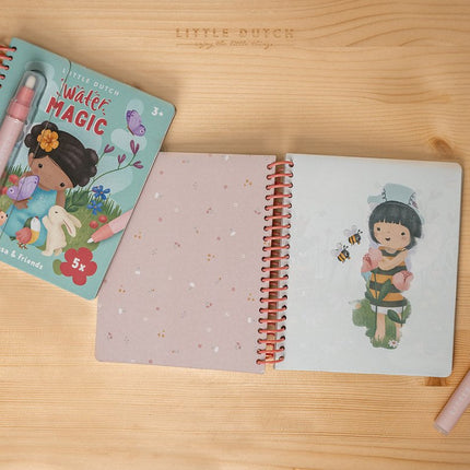 Little Dutch Water Tekenboek Rosa En Friends - Little Dutch - Babywinkel - 8714274125476