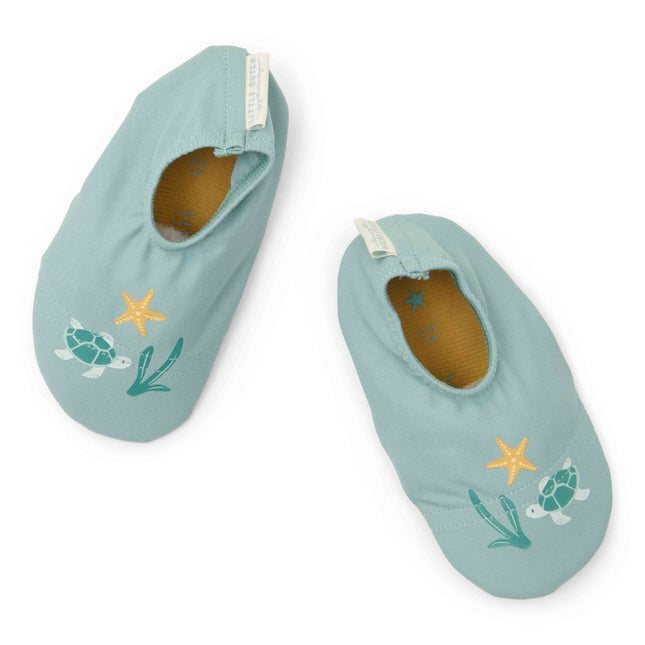 Little Dutch Waterschoentjes Seashells Surf Blue - Babywinkel - 8721122573785
