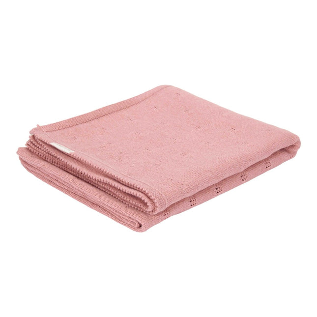 Little Dutch Wiegdeken Pure Pink Blush - Little Dutch - Babywinkel - 8721122570180