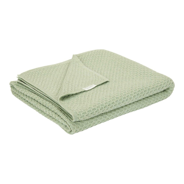 Little Dutch Wiegdeken Pure Sage Gebreid - Little Dutch - Babywinkel - 8721122570203