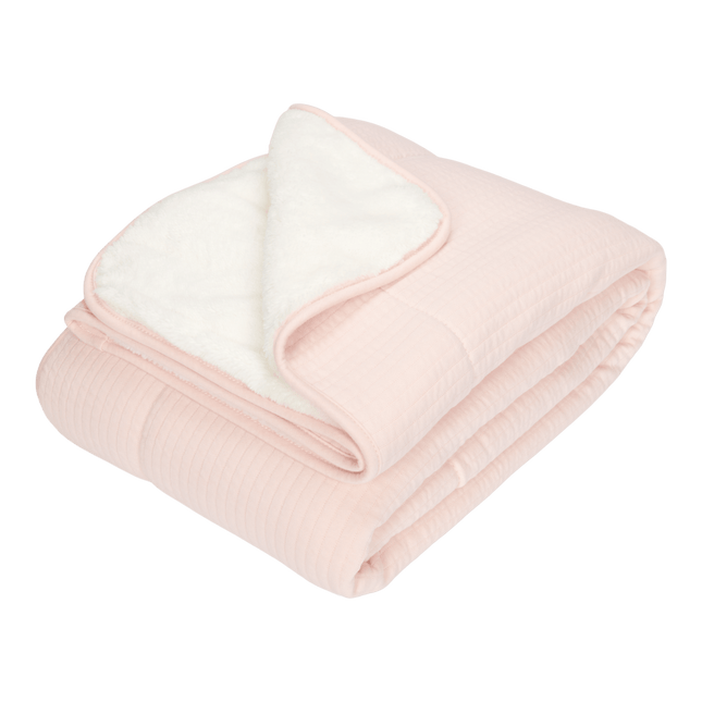 Little Dutch Wiegdeken Pure Soft Pink - Little Dutch - Babywinkel - 8718734811510