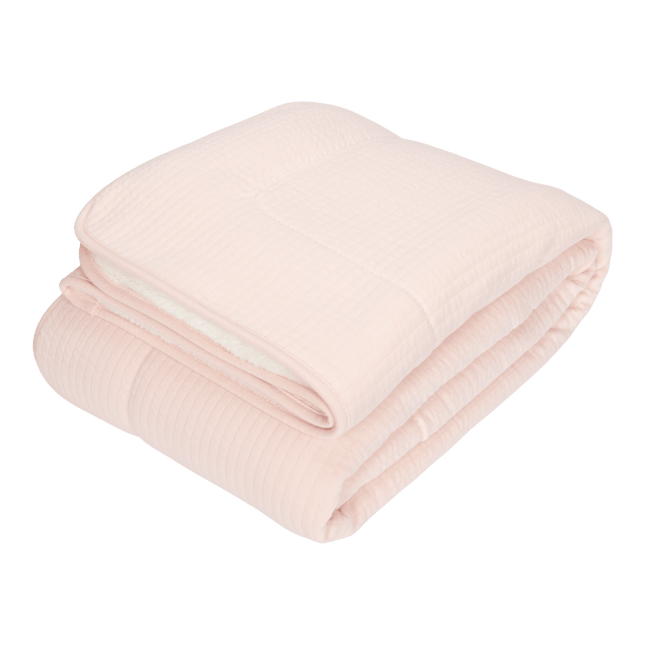 Little Dutch Wiegdeken Pure Soft Pink - Little Dutch - Babywinkel - 8718734811510