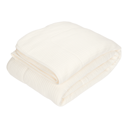 Little Dutch Wiegdeken Pure Soft White - Little Dutch - Babywinkel - 8718734810650