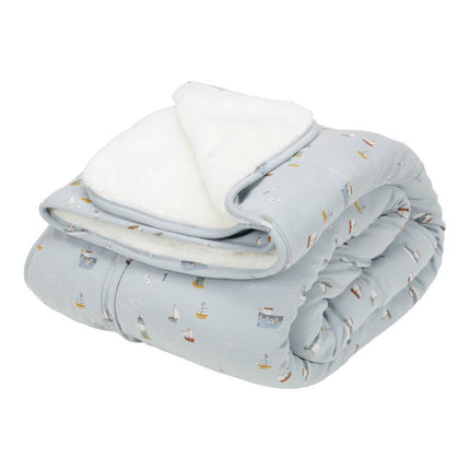 Little Dutch Wiegdeken Sailors Bay Blue - Little Dutch - Babywinkel - 8720168537355