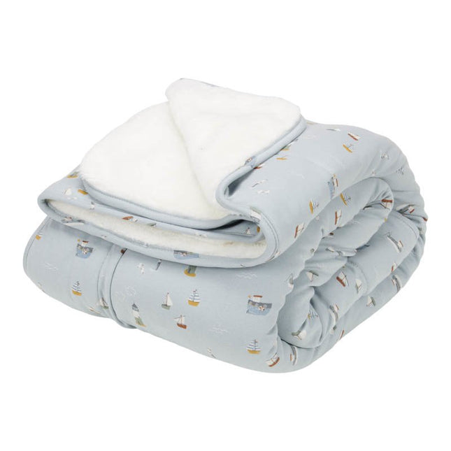 Little Dutch Wiegdeken Sailors Bay Blue - Little Dutch - Babywinkel - 8720168537355