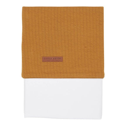 Little Dutch Wieglaken Pure Ochre Spice - Little Dutch - Babywinkel - 8720168536853