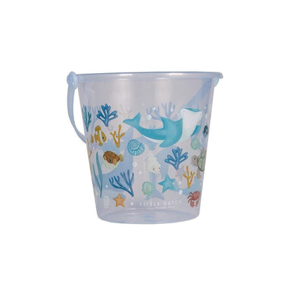 Little Dutch Zandbak Speelgoed Emmer Ocean Dreams Blue - Little Dutch - Babywinkel - 8712051128870