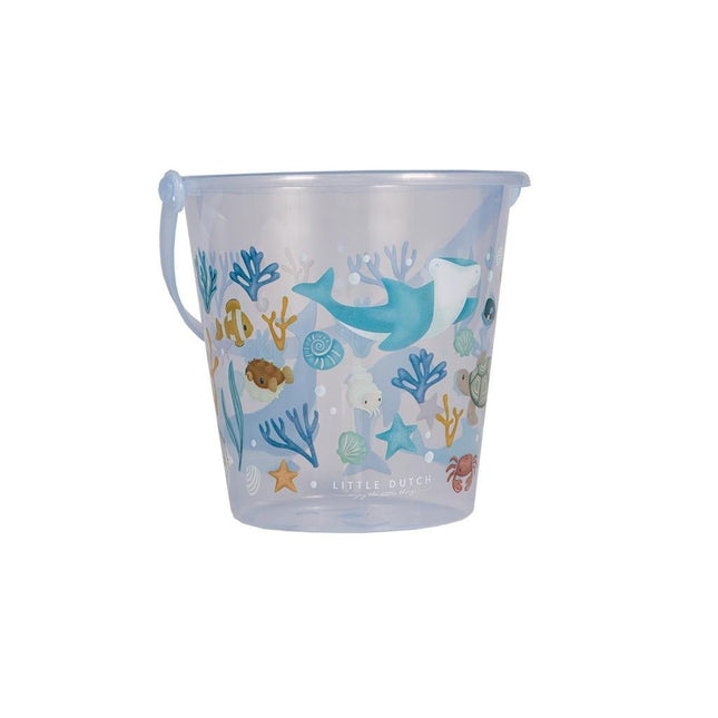 Little Dutch Zandbak Speelgoed Emmer Ocean Dreams Blue - Little Dutch - Babywinkel - 8712051128870