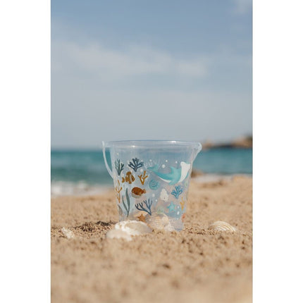Little Dutch Zandbak Speelgoed Emmer Ocean Dreams Blue - Little Dutch - Babywinkel - 8712051128870