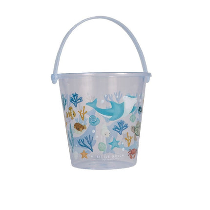 Little Dutch Zandbak Speelgoed Emmer Ocean Dreams Blue - Little Dutch - Babywinkel - 8712051128870