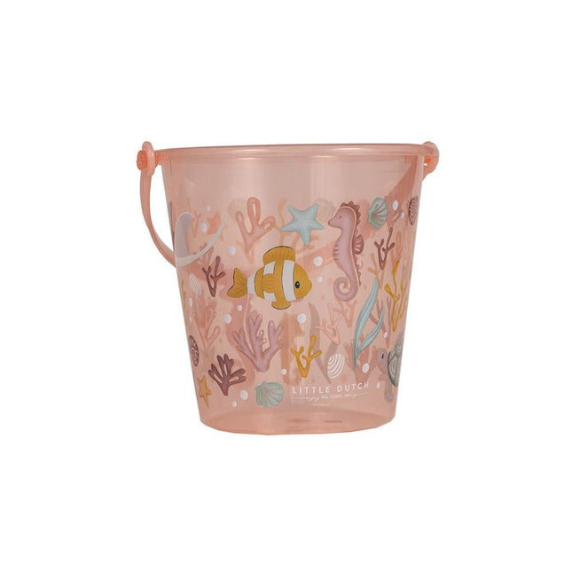 Little Dutch Zandbak Speelgoed Emmer Ocean Dreams Pink koop je bij Babywinkel