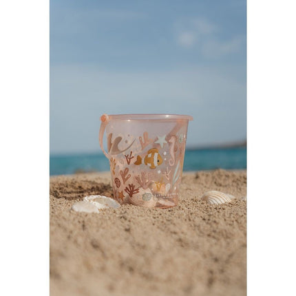 Little Dutch Zandbak Speelgoed Emmer Ocean Dreams Pink - Little Dutch - Babywinkel - 8712051128900