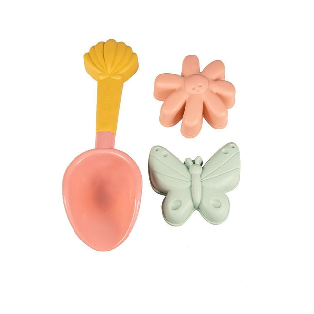 Little Dutch Zandbak Speelgoed Flowers & Butterflies 3St - Little Dutch - Babywinkel - 8712051115450