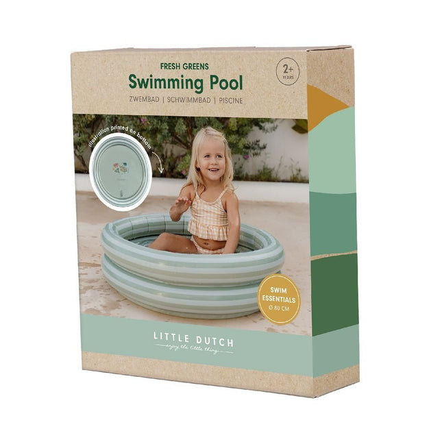 Little Dutch Zwembad Fresh Greens 80cm koop je bij Babywinkel