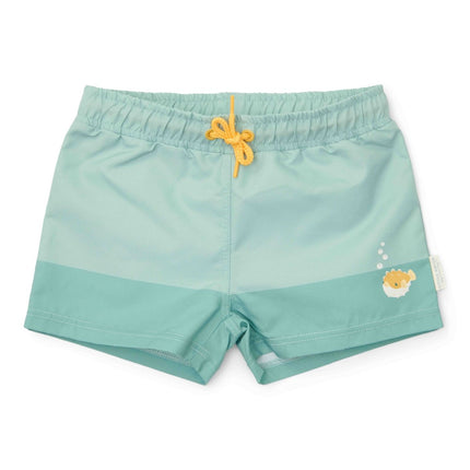 Little Dutch Zwembroek Kind Short Seashells Surf Blue - Babywinkel - 8721122573662