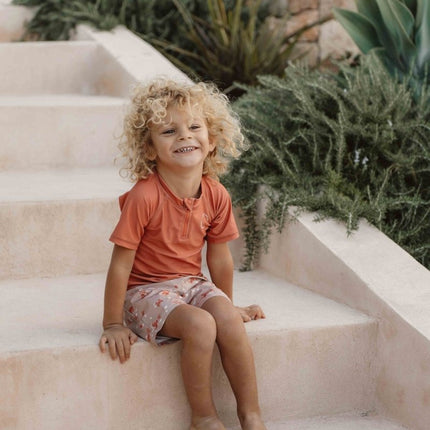 Little Dutch Zwemshirt Kind Korte Mouwen Coral - Little Dutch - Babywinkel - 8720986871259