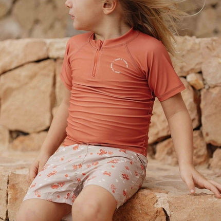 Little Dutch Zwemshirt Kind Korte Mouwen Coral - Little Dutch - Babywinkel - 8720986871259