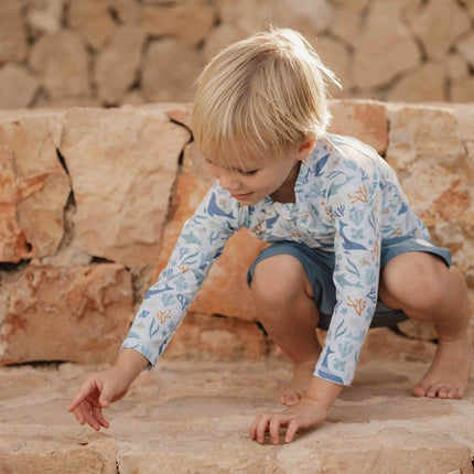 Little Dutch Zwemshirt Kind Lange Mouwen Ocean Dreams Blue - Little Dutch - Babywinkel - 8720986871372