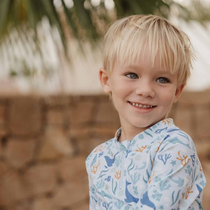 Little Dutch Zwemshirt Kind Lange Mouwen Ocean Dreams Blue - Little Dutch - Babywinkel - 8720986871372