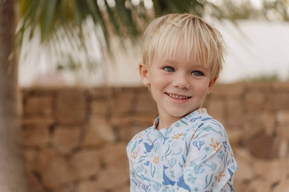 Little Dutch Zwemshirt Kind Lange Mouwen Ocean Dreams Blue - Little Dutch - Babywinkel - 8720986871372