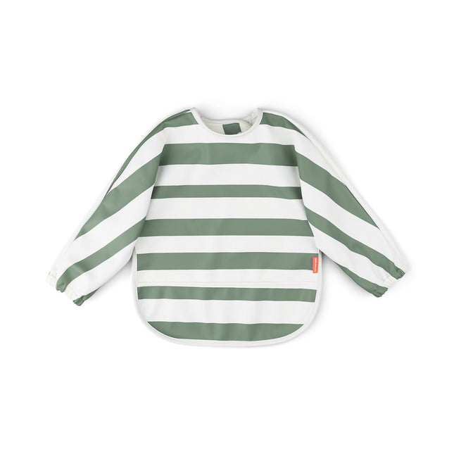 Lopende mouwen met zakken Strepen Groen koop je bij Babywinkel