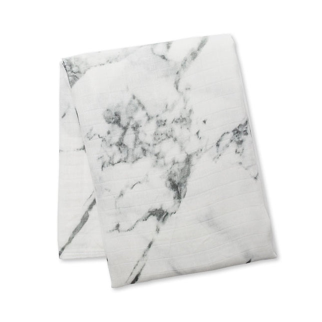 Lulujo Hydrofiele Doek Marble 120x120cm - Lulujo - Babywinkel - 628233451385
