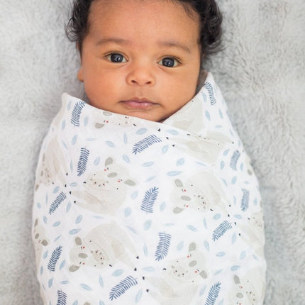 Lulujo Hydrofiele Doek Modern Koala Katoen 120x120cm - Lulujo - Babywinkel - 628233454676