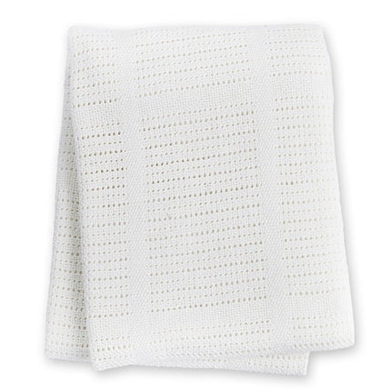 Lulujo Wiegdeken Cellular Wit - Lulujo - Babywinkel - 628233457509