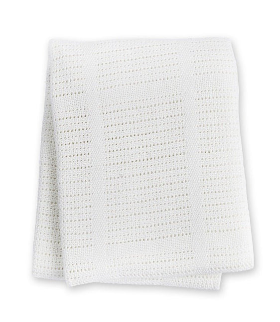 Lulujo Wiegdeken Cellular Wit - Lulujo - Babywinkel - 628233457509
