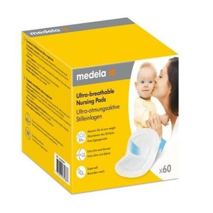 Medela Zoogcompressen Extra Dun 60St - Medela - Babywinkel - 7610472879887