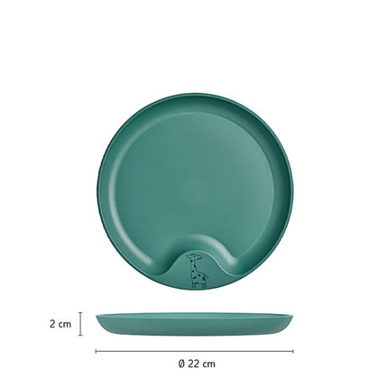 Mepal Baby Bordje Mio Deep Turquoise - Mepal - Babywinkel - 8720294009863