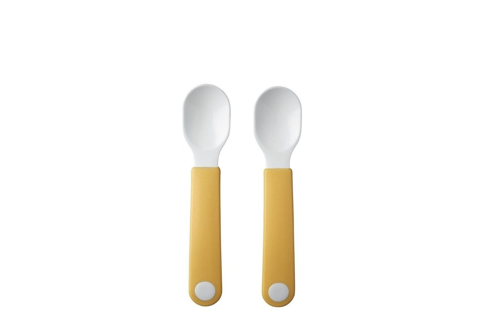 Mepal Babylepel Oefenset Mio 2 delig Yellow - Mepal - Babywinkel - 8711269993539