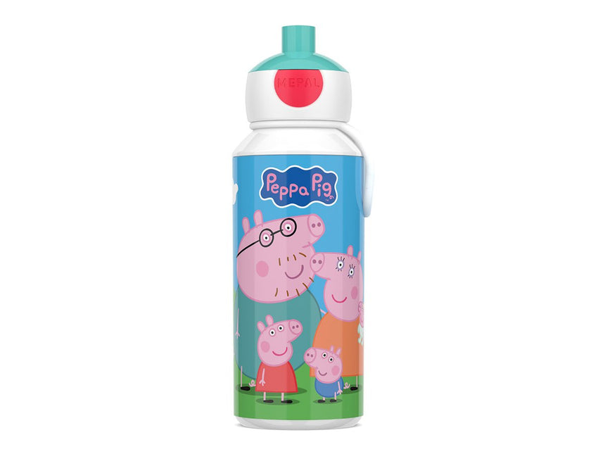 Mepal Campus 400 ml Pop - up drinkfles - Peppa Pig koop je bij Babywinkel