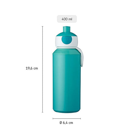 Mepal Drinkfles Pop - Up Campus 400ml Pink - Mepal - Babywinkel - 8711269946979