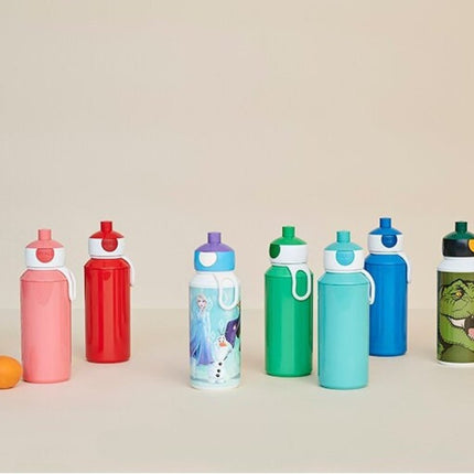 Mepal Drinkfles Pop - Up Campus 400ml Turquoise - Mepal - Babywinkel - 8711269946887