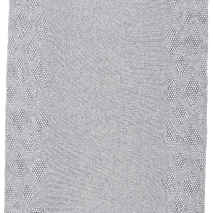 Meyco Aankleedkussenhoes Diamond Grijs Melange - Meyco - Babywinkel - 4054703633306