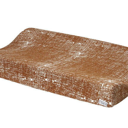 Meyco Aankleedkussenhoes Fine Lines Camel - Meyco - Babywinkel - 4054703516319