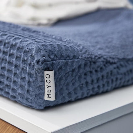Meyco Aankleedkussenhoes Indigo 50X70cm - Meyco - Babywinkel - 4054703050011